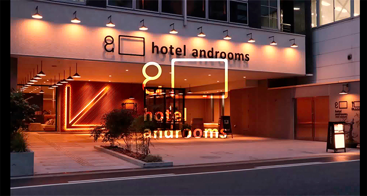 hotel androoms  プロモーション動画